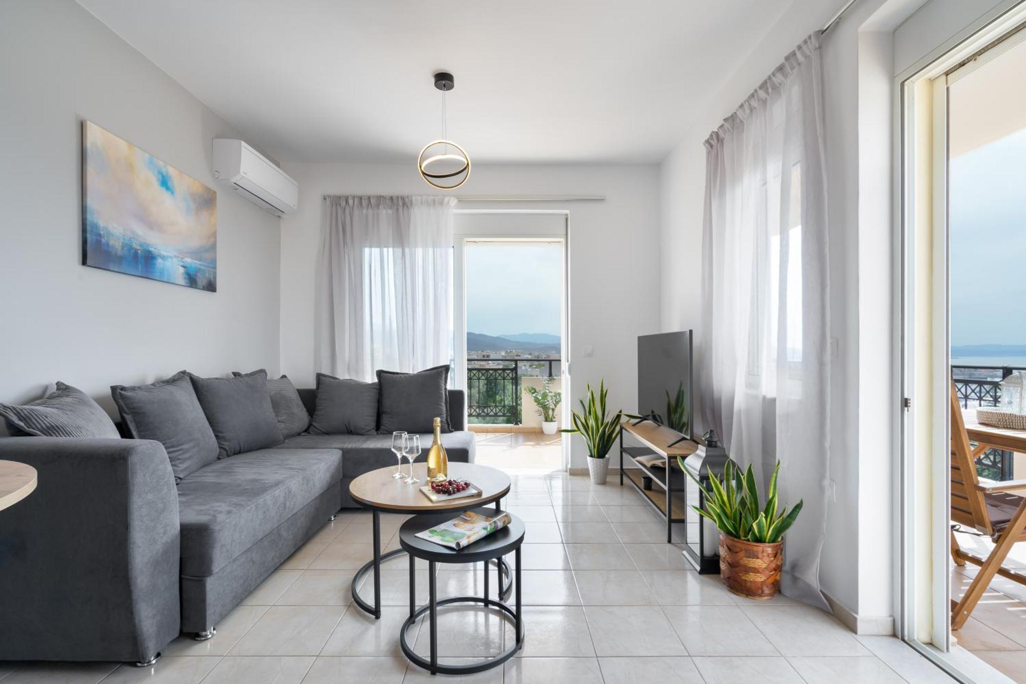 Aelia Sea View Villa Hanya Dış mekan fotoğraf